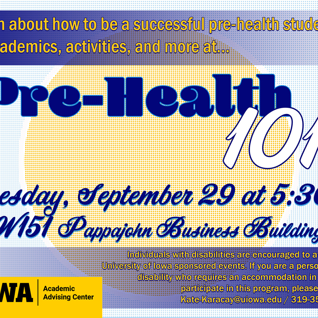 Pre-Health 101 promotional image
